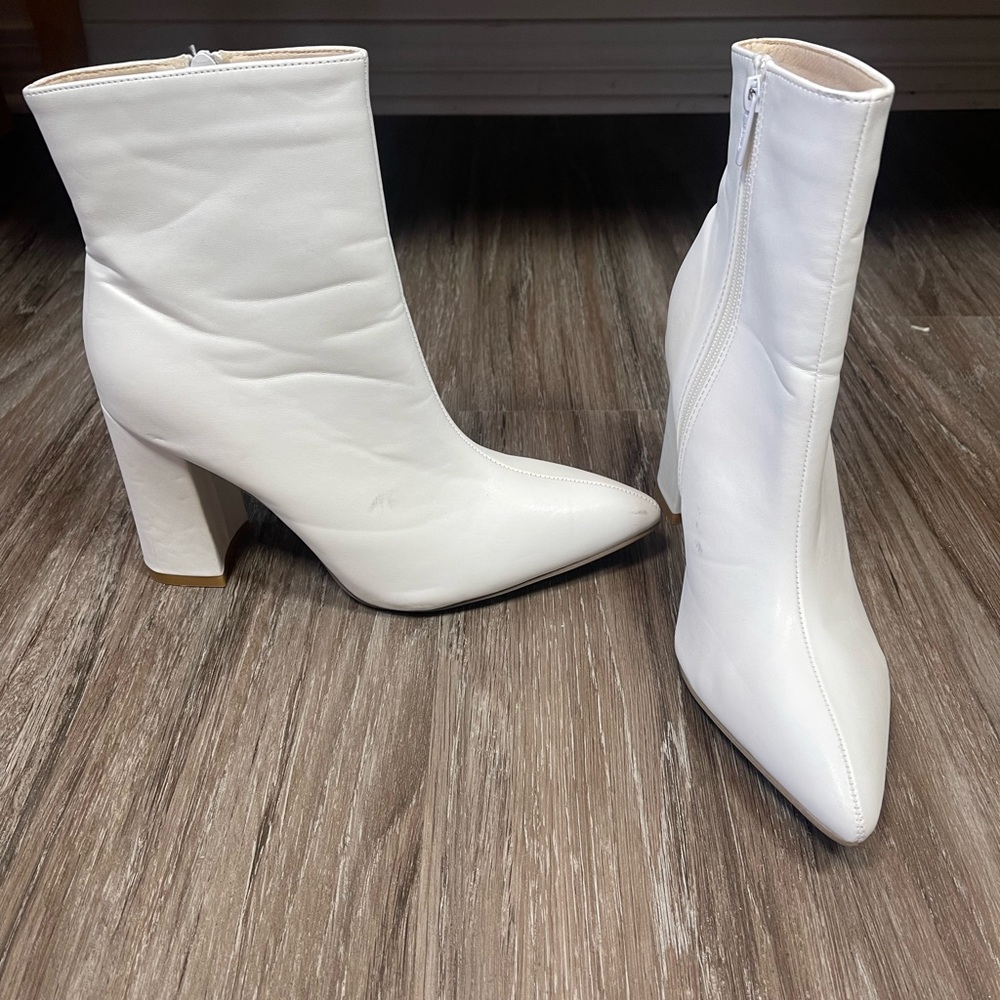 Whote Booties